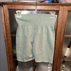 NVGTN Green Biker Shorts